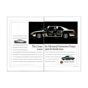 1995 Chrysler Concorde 2 Full Page Print Ad Original u